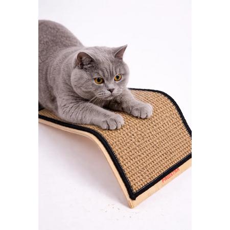 Kedi Tırmalama Tahtası Kedi Otlu Sisal Kedi Tırmalama Rampası Doğal