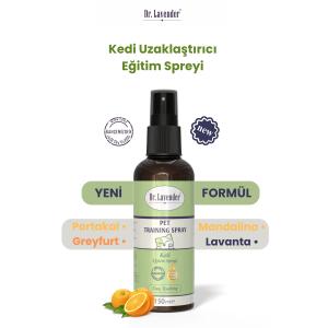 Kedi Uzaklaştırıcı Eğitim Spreyi Organik Bitkisel Yağlı Caydırıcı, Kovucu