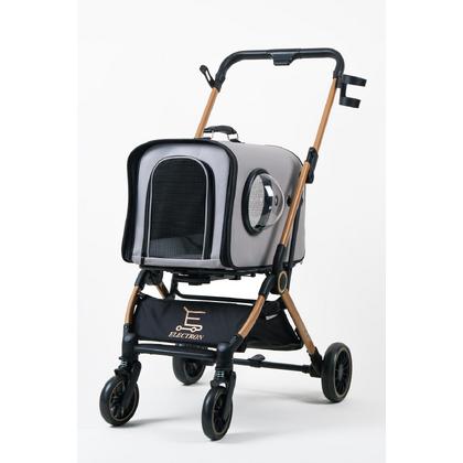 Kedi Ve Köpek Arabası Katlanabilir  Çantalı Gri 803-1
