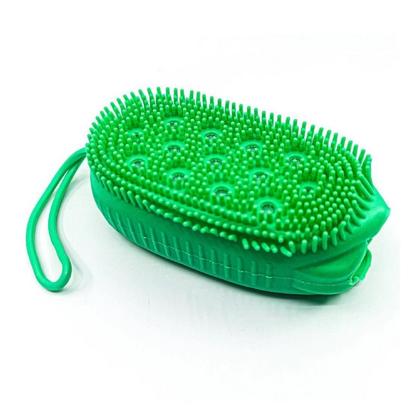 Kedi ve Köpekler İçin Hazneli Yıkama Fırçası AVC-40