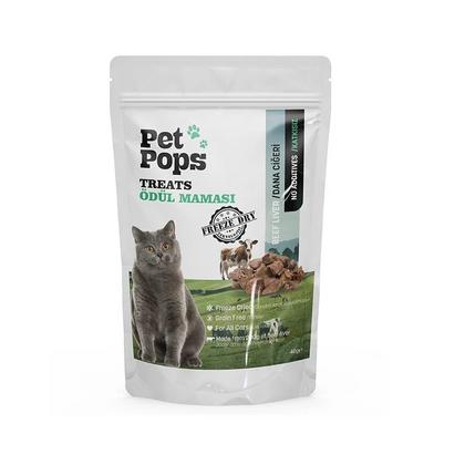 Freeze Dry Kurutulmuş Kediler İçin Dana Ciğeri 40gr