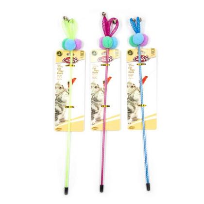 Kediler İçin Oyuncak Olta Zilli 40cm BRSP-203567