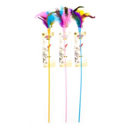 Kediler İçin Oyuncak Olta Zilli 60Cm BRSP-203579