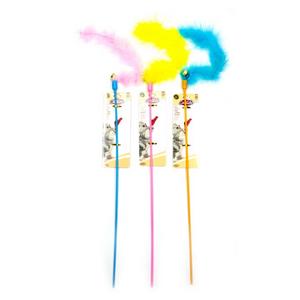 Kediler İçin Oyuncak Olta Zilli 70cm BRSP-203578