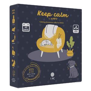 Keep Calm Calming Sakinleştirici Köpek Tasması Gri Brsp-10178699