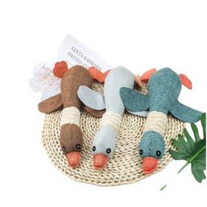 Keten Ördek Köpek Oyuncağı HG-3351