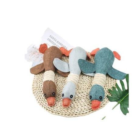 Keten Ördek Köpek Oyuncağı HG-3351