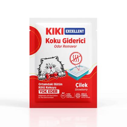 Kiki Excellent Kedi Kumu Koku Giderici Çilek Kokulu 25g-KC201