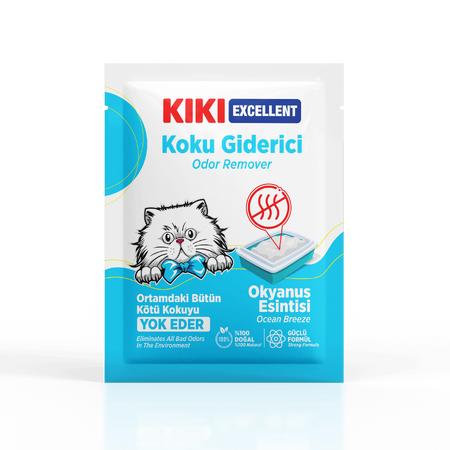 Kiki Excellent Kedi Kumu Koku Giderici Okyanus Esintisi Kokulu 25g-KC201