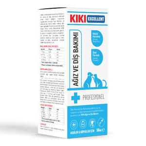 KIKI Mükemmel Kedi ve Köpek Ağız ve Diş Bakımı Nefes Kokusu Önleyici 50 ml-KCD105