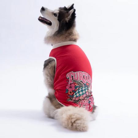 Kırmızı Turtley Over It Büyük Tişört 6XL Beden 26853