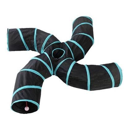 Kıvrımlı 4 Yollu Kedi Tüneli hg-3049