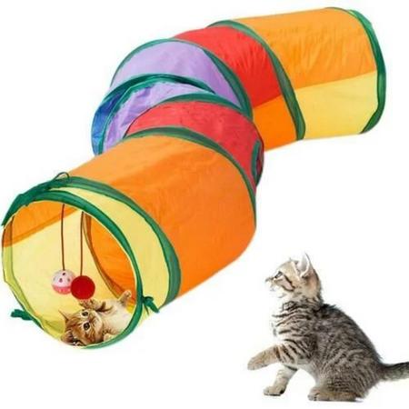 Kıvrımlı Kedi Tünel