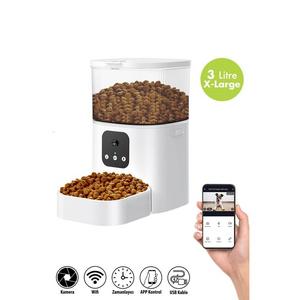 Kiwi 10570 Kameralı Akıllı Evcil Hayvan Mama Kabı