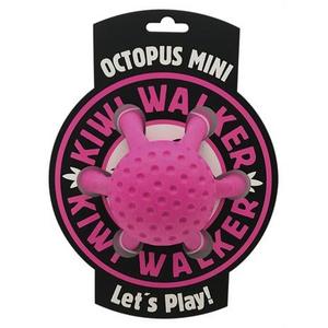 KİWİ TPR-838 Kiwi Walker Parçalanmaz Yüzen Köpek Oyuncağı Ahtapot Mini PEMBE