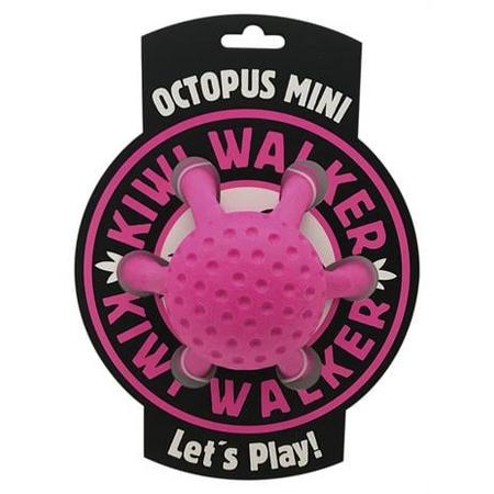 KİWİ TPR-838 Kiwi Walker Parçalanmaz Yüzen Köpek Oyuncağı Ahtapot Mini PEMBE