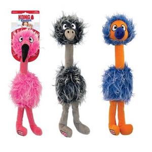 KONG Comfort Jumbo Bird Flamingo Şeklinde Peluş Köpek Oyuncağı XL adp-RJBXE