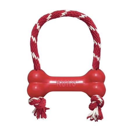 KONG Goodie Bone Kemik Şeklinde İpli Köpek Oyuncağı M adp-KR1E