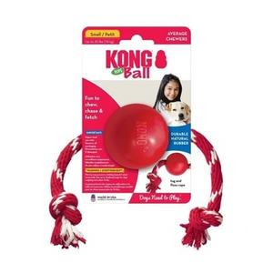 KONG İpli Top Köpek Oyuncağı Small adp-KB21E
