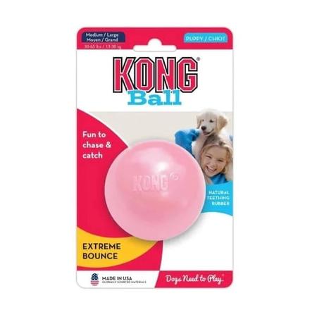 KONG Puppy Ball Delikli Top Köpek Oyuncağı Medum/Large adp-KPB1E
