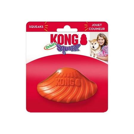 KONG Squeezz Orbitz Dönen Daire Şeklinde Köpek Oyuncağı S/M adp-PCR33E