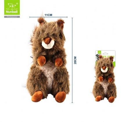 Köpek Oyuncağı Peluş Sincap HAS-3222