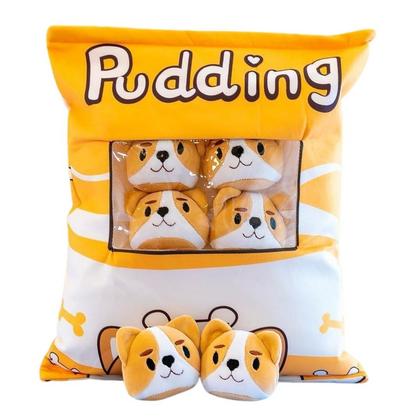 Köpek Yastık Oyuncak Sarı HG-3376