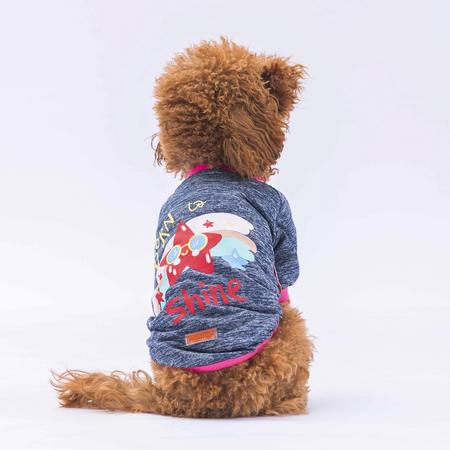 Koyu Mavi Shine Sweat XL YPAW-24730