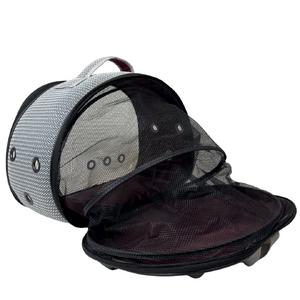 Kumaş Şeffaf  Flybag Çanta Gri