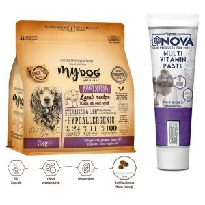 Kuzu Etli Diyet & Kısır Köpekler İçin Bağışıklık Sistemi Güçlendirici Paketi