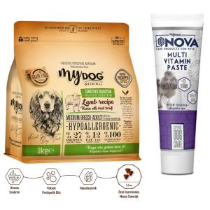 Kuzu Etli Orta Irk Köpek İçin Bağışıklık Sistemi Güçlendirici Paketi