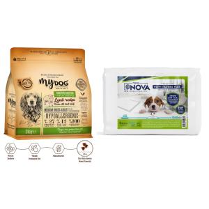 Kuzu Etli Orta Irk Köpekler İçin Temel İhtiyaç Paketi