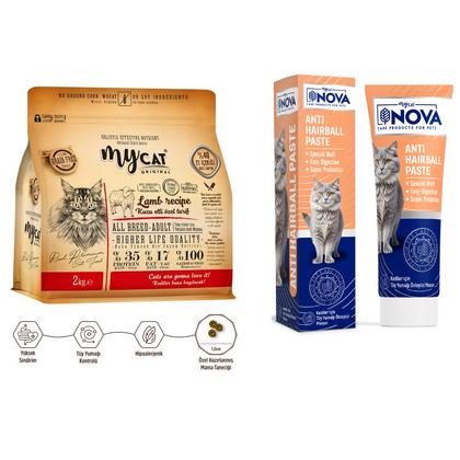 Kuzu Etli Yetişkin Kediler İçin Bağışıklık Sistemi Güçlendirici Paketi