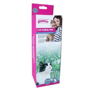 KYP-28401 Pawise Balkon Kedi Koruma Şeffaf Ağ 2x1,5M