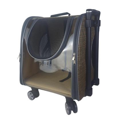 LA VISTA ICARDI ÇEKÇEKLİ TAŞIMA ÇANTASI KAHVERENGİ lvs