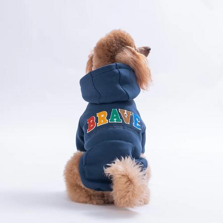 Lacivert Bronx Brave Hoodie Sweat M Beden 26710