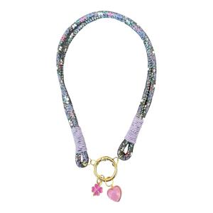 Lavanta Bahçesi Şık Kedi Köpek Kolyesi XL Beden 43cm