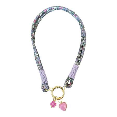 Lavanta Bahçesi Şık Kedi Köpek Kolyesi XS Beden 27cm