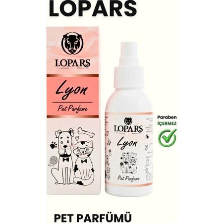 Lyon Evcil Hayvan Parfümü 100 ml Kedi ve Köpekler İçin Tüy Bakım Spreyi