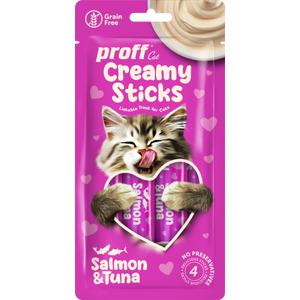 LORA Proff Cat Creamy Sticks, Salmon & Tuna 4X15