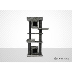 lotus Brüksel 4 sütunlu 4 katlı Tırmalama Gri