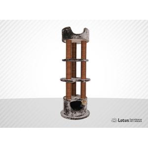 lotus Dubai 3 sütunlu 4 katlı Tırmalama kahverengi