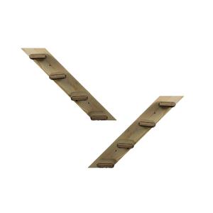 lotus duvar merdiven 65cm sağ ve sol 2 adet