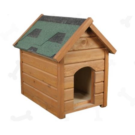 Lotus kedi ve köpek ahşap kulübe büyük boy 70*100