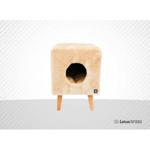 lotus Linz 4 ayaklı Kapalı Tırmalama Yuva Bal rengi