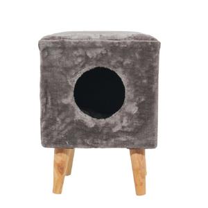 Lotus Linz 4 Ayaklı Kapalı Tırmalama Yuva Gri