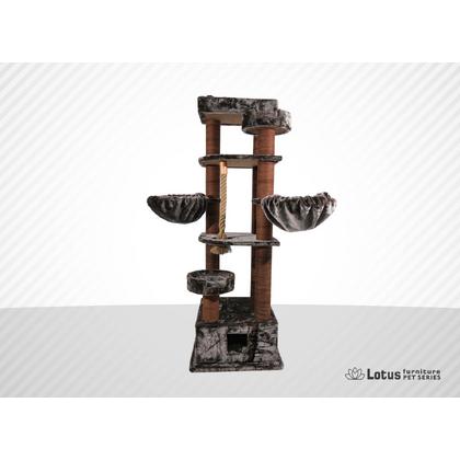 lotus Lizbon 3 sütunlu 4 katlı Tırmalama  kahverengi