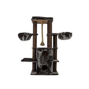 lotus Londra 4 sütunlu 4 katlı Tırmalama  Kahve