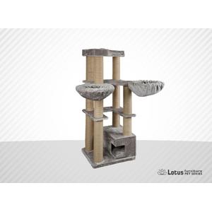 lotus Lüksemburg 4 sütunlu 4 katlı Tırmalama gri