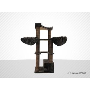 lotus Lüksemburg 4 sütunlu 4 katlı Tırmalama Kahverengi 